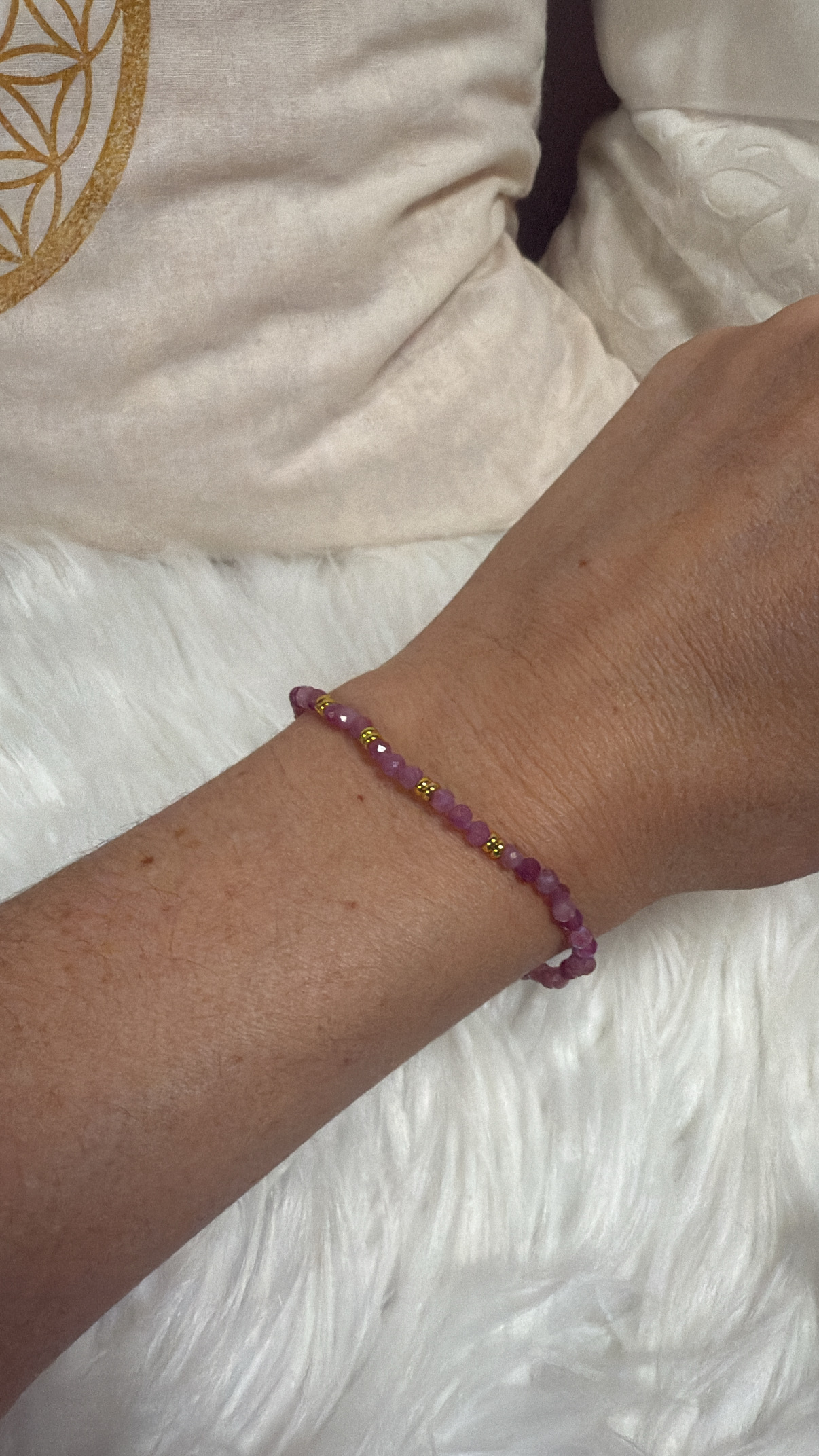 Pink Turmalin Armband
