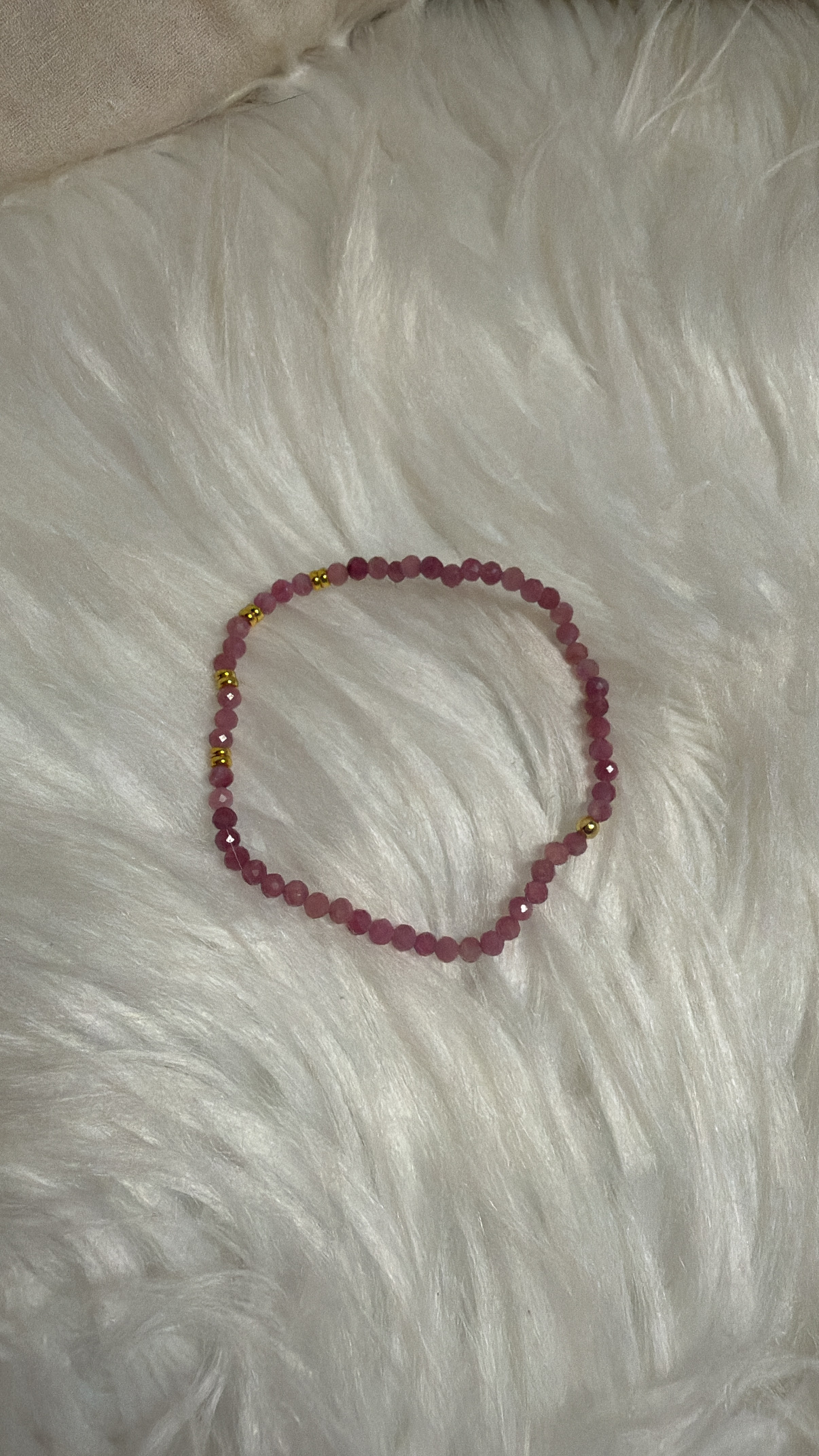 Pink Turmalin Armband
